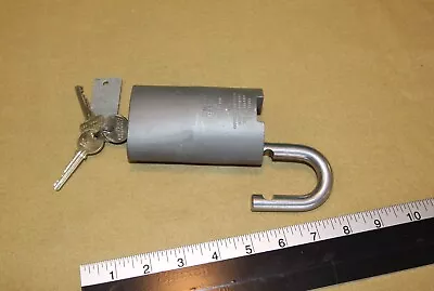 Sargent Greenleaf 831 U.S. Gov't Padlock W/ 3 Working Keys - High Security • $345