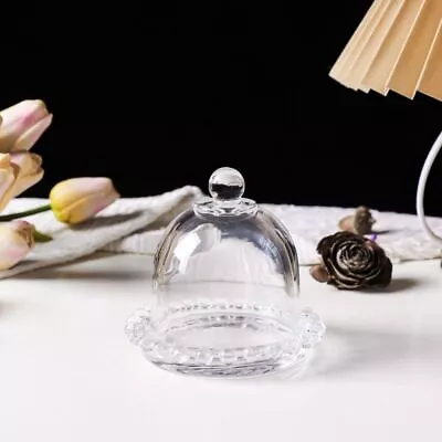 Glass Craft Dessert Storage Stand Transparent Dessert Table Ornaments  Hotels • £9.91