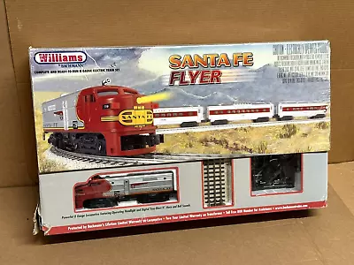 Williams By Bachmann Sante Fe Flyer O Gauge Electric Train Set Ready To Run New • $449.99