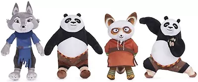 New Official 12  Kung Fu Panda 4 Soft Toys Kfp Plush Master Shifu Po Plush • £79.99