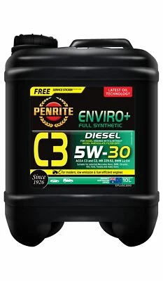 $117.95 • Buy Penrite Enviro+ C3 5W-30 Engine Oil 10L