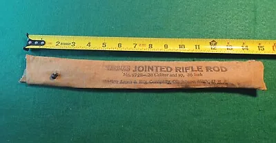 Vtg Marbles Jointed Rifle Rod Cleaning Kit No. 9728-.28 Caliber And Up 36  • $35