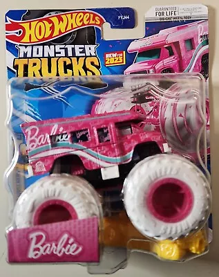 2023 Hot Wheels ~ Monster Trucks ~ Barbie Ultimate Camper ~ Freestyle Wreckers • $15