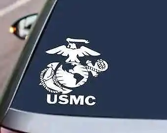 MARINE CORPS LOGO Decal - USMC - Military Armed Forces Sticker - Car Truck & SUV • $7.50