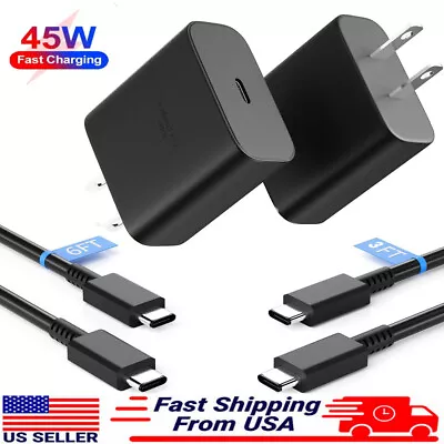 45W Super USB-C Fast Wall Charger & Cable For Motorola Moto G Power G Play 2024 • $5.99