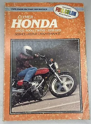 1978-1983 Honda CB250 CB400 CB450 SC CM450 Clymer Service Manual Repair Maintain • $16.99