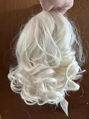 Short Light Blonde Vintage Wig For WomenTANTAKO 20s 30s Curly Fancy Dress Party • $21.99