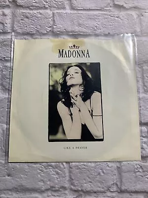 Madonna Like A Prayer Act Of Contrition Sire 45 RPM Record 1989 • $9.40