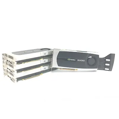 JobLot 4x NVIDIA Quadro 5000 2.5GB GDDR5 Graphics Card 2x DisplayPort 1x DVI GPU • £50.57