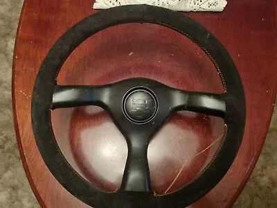 Nissan BNR32 Skyline GTR R32 Steering Wheel With Button GT-R Retrimmed In Suede • $100