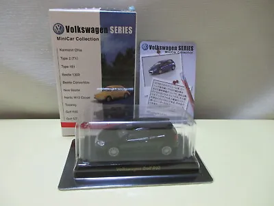 Kyosho 1/64 Volkswagen Minicar Collection Golf R32 Black • $24.99