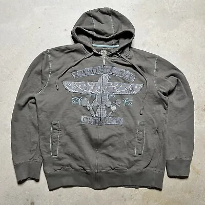 Vintage Marc Ecko Immortalize Cut & Sew Full Zip Hoodie XL • $49.99