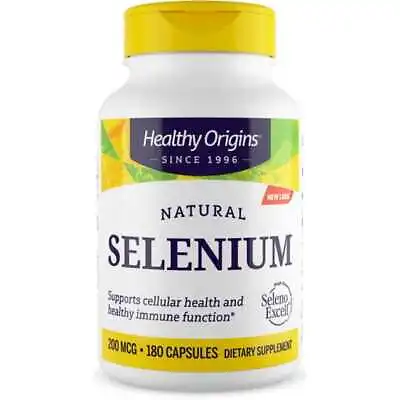 $7.86 • Buy Healthy Origins Natural Selenium 200 Mcg 180 Caps