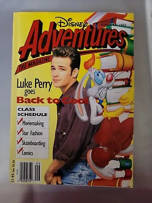 $9.99 • Buy Disney Adventures Digest Magazine Vol. 2 #11 September 1992 Luke Perry 90210