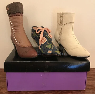 £3.99 • Buy Just The Right Shoe X 3 Versailles 25021 /High Button Boot 25034/ Ingenue 25027