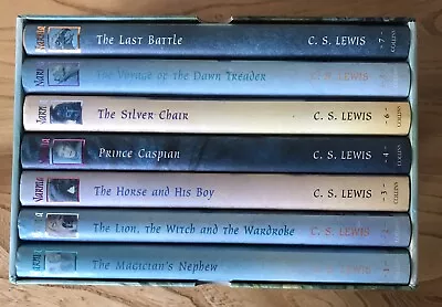 The Chronicles Of Narnia C S Lewis Hardback Box Set Excellent As New Condition • £2.50