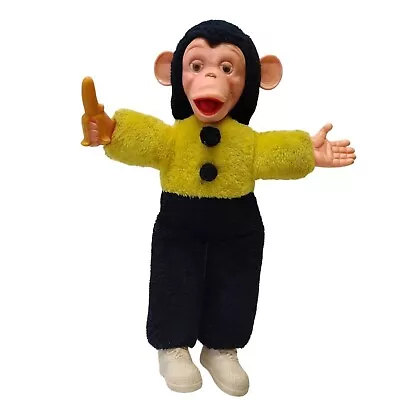 1960s Mr Zippy Howdy Doody Monkey 20 Inch Plush Vintage Banana Shoes • $89.45