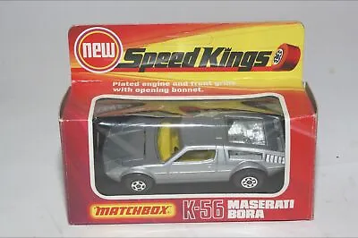 Matchbox Speed Kings K-56 Maserati Bora Mint In Mint Box • $73.36