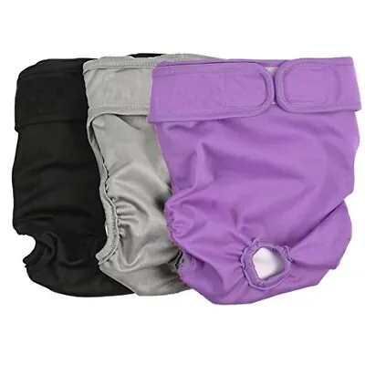 K9CornerUK Premium Reusable Washable Dog Nappies / Diapers.  • £6.58