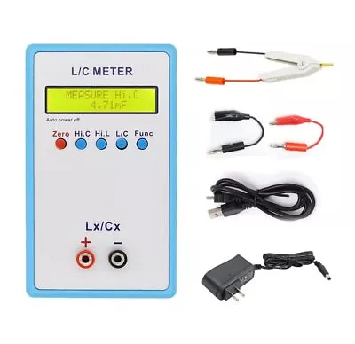 LC200A Inductor Capacitor Tester Inductive Capacitance L/C Meter 1pF-100mF • $40.71