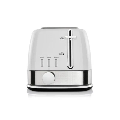 $89 • Buy Sunbeam New York Collection 925W 2-Slice Electric Illuminating Toaster WHT/SLV