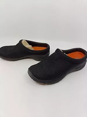 MERRELL WOMEN'S ENCORE BREEZE 3 MESH SLIDE WALKING SHOES Sz 7.5 BLACK J598434 • $49