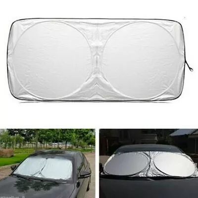 Car Shield Cover Visor UV Block Rear Front Windshield Window Sun Shade Accessory • $10.16