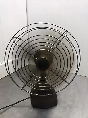 Vintage Manning Bowman Desk Oscillating Fan Working • $20