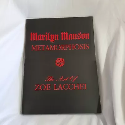 Marilyn Manson Metamorphosis Ilustration Book Limited Edition Númer 501 • $100