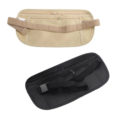 $15.70 • Buy Under-cover  RFID Blocking Travel Wallet Anti-Theft Passport Fanny Pack