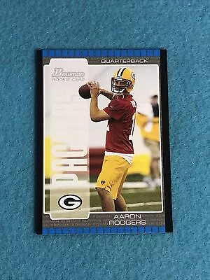 2005 Bowman #112 Aaron Rodgers RC Rookie Packers • $23