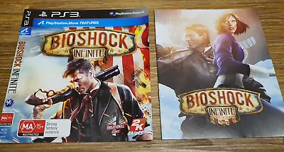 BioShock Infinite - Playstation 3 PS3 - Genuine Case Insert & Manual Only • $4.80