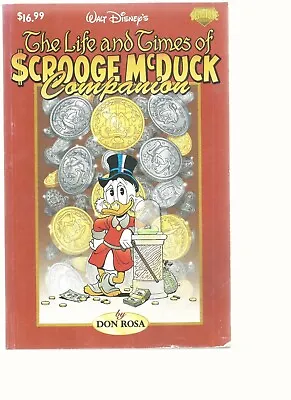 Uncle Scrooge Life And Times Companion TPB Art And Story By Don Rosa VG • $40