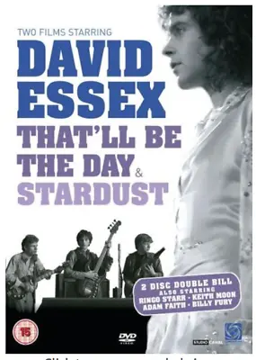 New David Essex That'll Be The Day & Stardust Dvd Region 2 Sealed • £19.99
