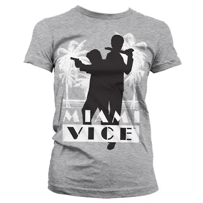 Officially Licensed Miami Vice Silhuettes Women's T-Shirt S-XXL Sizes • £17.75