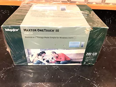 Maxtor One Touch III 200gb Usb 2.0 • $14