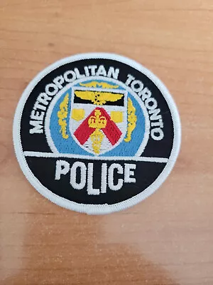 Metropolitan Toronto Ontario Canada Police Patch • $15.50