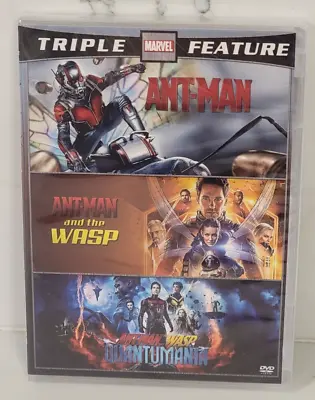 Ant-Man Triple Feature ( DVD SET ) ALL 3 Movies *Brand New & Sealed* • $18.75