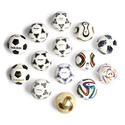 Adidas World Cup Mini Soccer Ball Set 1970-2022 New • $119
