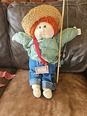 1986 Xavier Roberts Cabbage Patch Huckleberry Finn Soft Sculpture Doll • $95