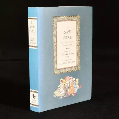 1992 I Saw Esau Signed First Edition Maurice Sendak Iona Peter Opie Dust Wrapper • $184.29