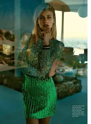 $1450 • Buy RRP $2600 Sass & Bide EXTRAORDINARY MEASURES Beaded Tulle Sequin Dress Size 8 