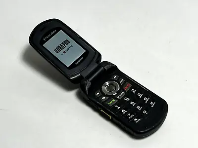 Kyocera DuraXT E4277 - Black (Sprint) PTT 3G Rugged GPS Flip Phone - TESTED • $8.84