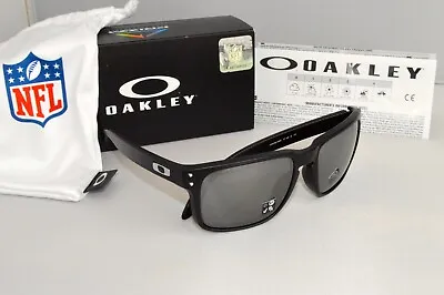 New OAKLEY Sunglasses Holbrook NFL OO9102 LV Raiders Matte Black /Black Iridium • £105