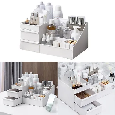 Large Make Up Cosmetics Drawer Organizer Storage Display Box Space Save Shelf UK • £7.95