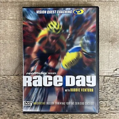Read Rides Race Day With Robbie Ventura DVD Bike Racing Simulation Vision Quest! • $4.95