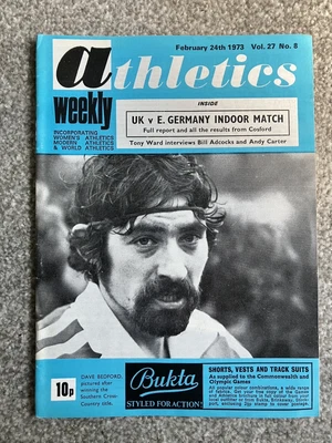 £6.99 • Buy ATHLETICS WEEKLY - 24  February 1973 -  Indoor International At Cosford