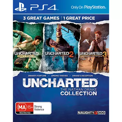 Uncharted: The Nathan Drake Collection  - PlayStation 4 • $21