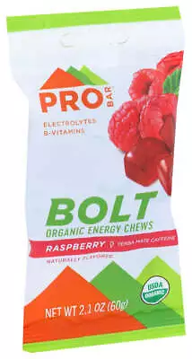 Probar  Bolt Organic Energy Chews Raspberry   2.1 Oz • $2.15