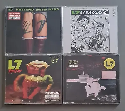 L7 X 4 (CD Singles) • £21